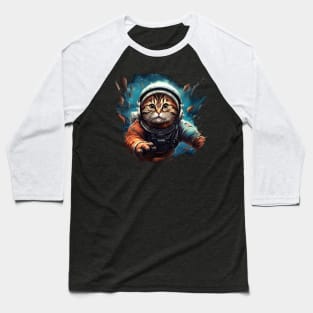 space cat Baseball T-Shirt